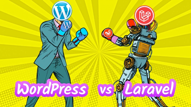 WordPress vs Laravel Fight