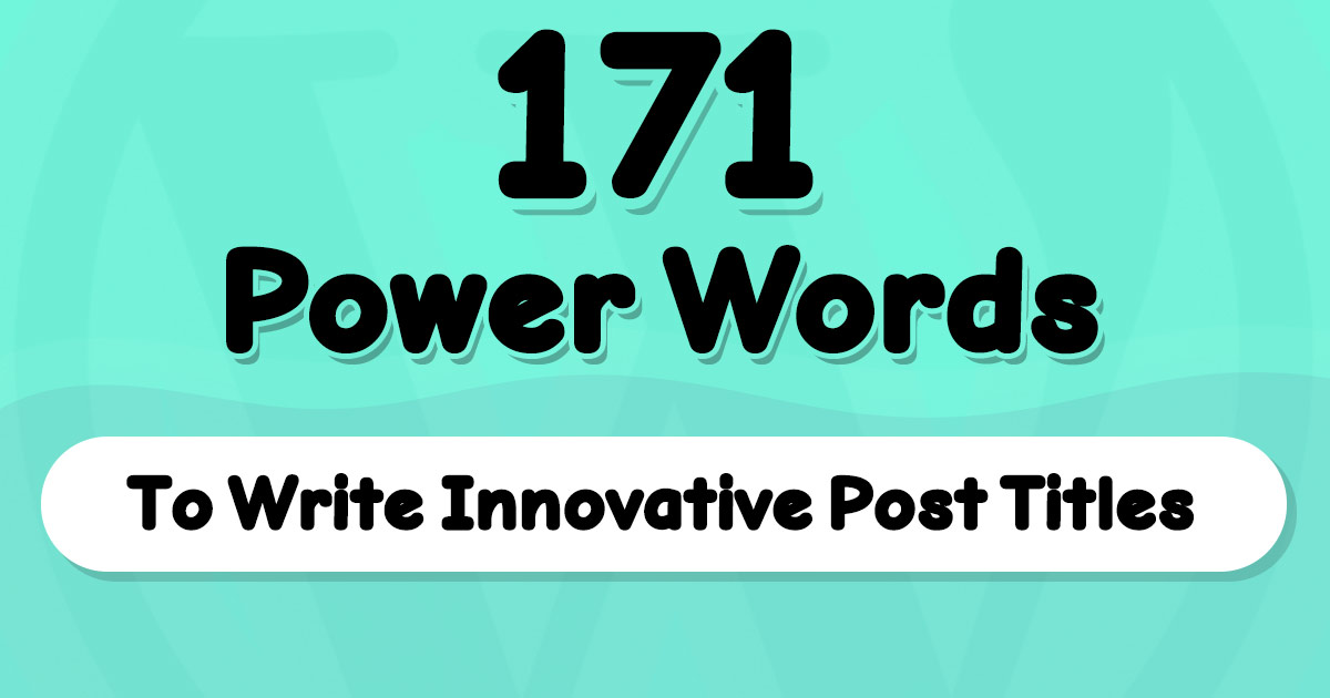 power of words essay titles